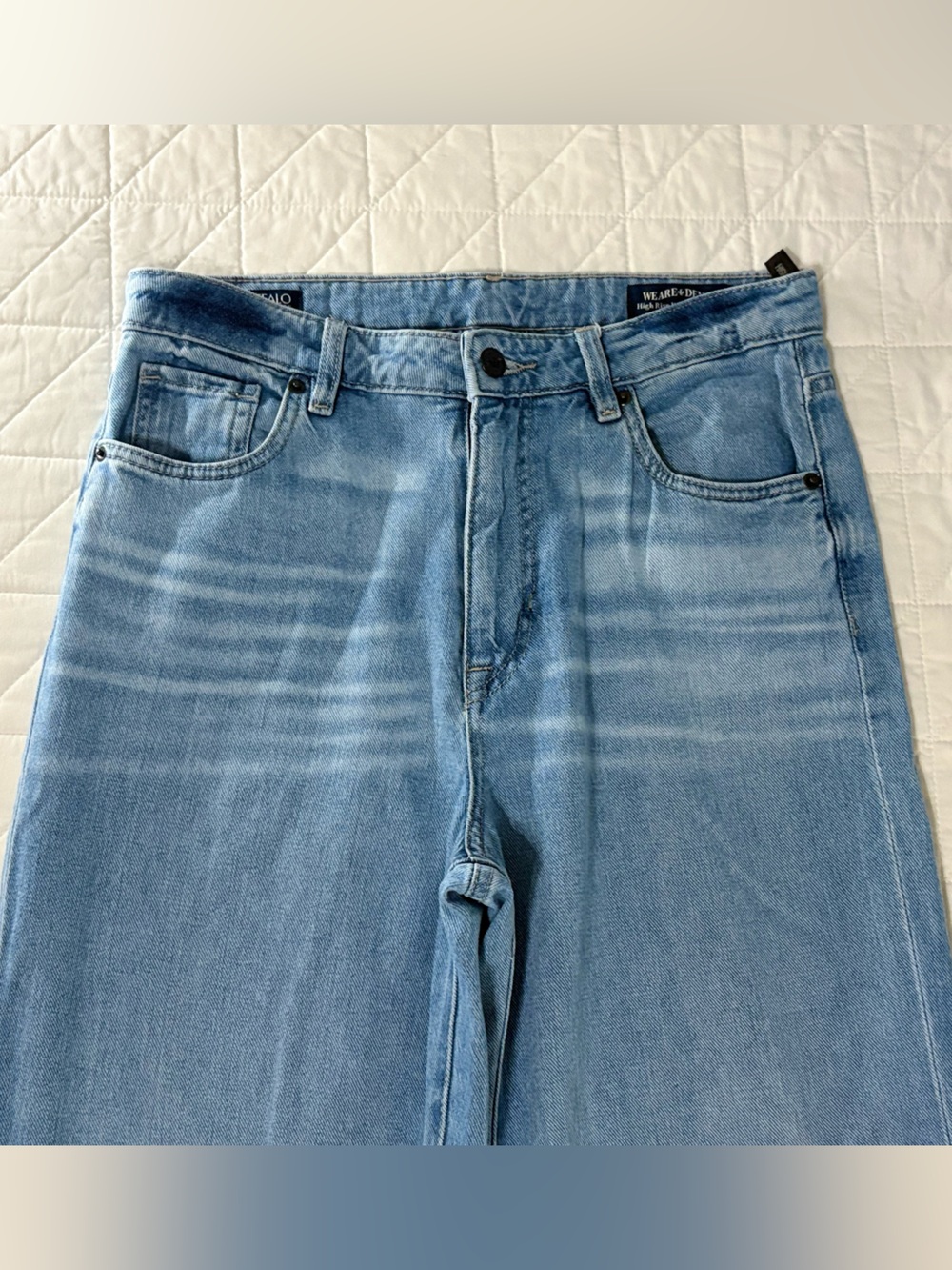 Buffalo David Bitton High Rise Bootcut Jeans - Size 29x32 100% Cotton Denim - Picture 4 of 9